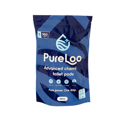 PureLoo Pod voor het chemisch toilet - 3-pack - 48 stuks